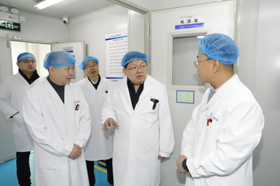 济南高新区管委会主任任广锋调研药品生产技术开发企业复工复产情况